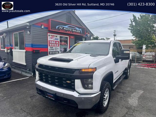 2020 Chevrolet Silverado 2500HD 4WD Double Cab Standard Bed WT for sale in Suitland, MD