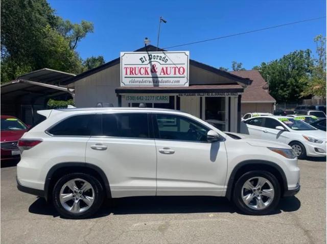 2014 Toyota Highlander Limited V6 for sale in El Dorado, CA