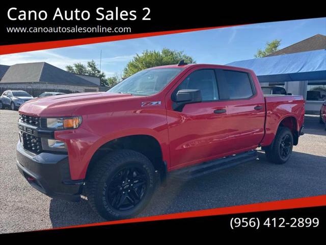 2021 Chevrolet Silverado 1500 4WD Crew Cab Short Bed Custom Trail Boss for sale in Harlingen, TX