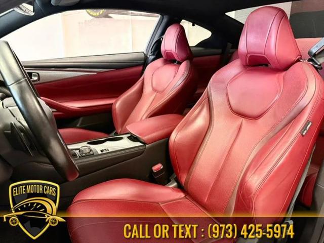 2018 INFINITI Q60 3.0t RED SPORT 400