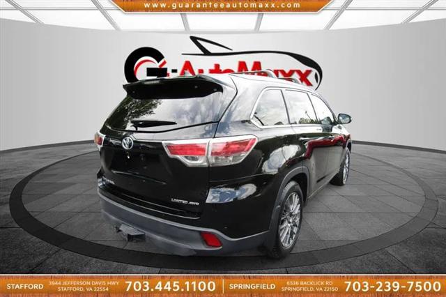 2015 Toyota Highlander Limited Platinum V6