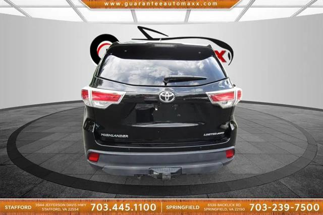 2015 Toyota Highlander Limited Platinum V6