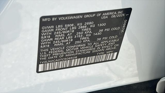 2026 Volkswagen Atlas SE