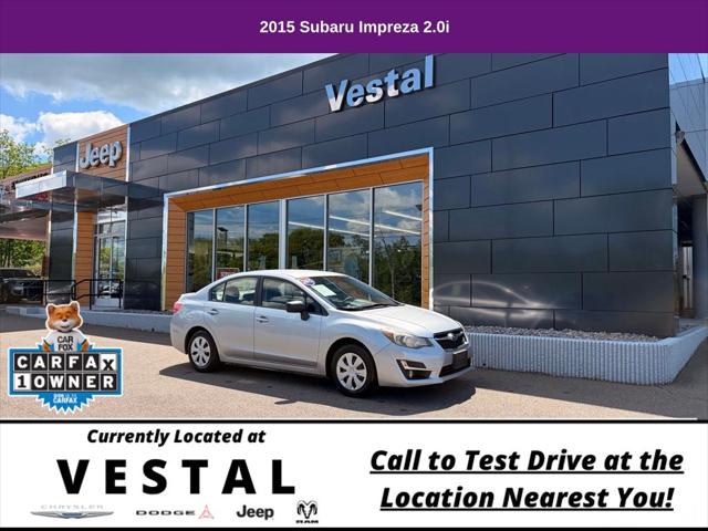2015 Subaru Impreza 2.0i for sale in Vestal, NY