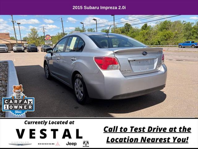 2015 Subaru Impreza 2.0i