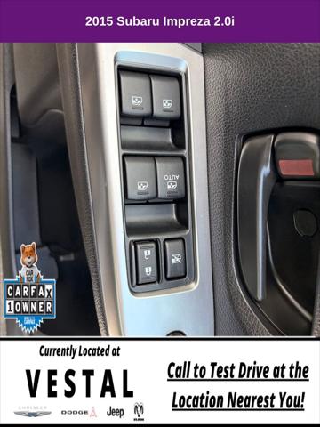 2015 Subaru Impreza 2.0i