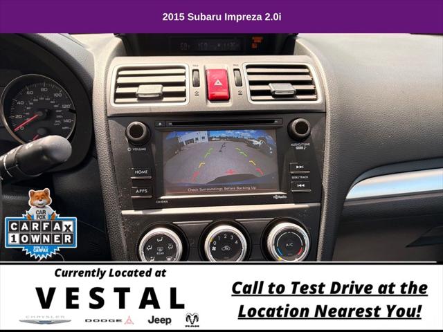 2015 Subaru Impreza 2.0i