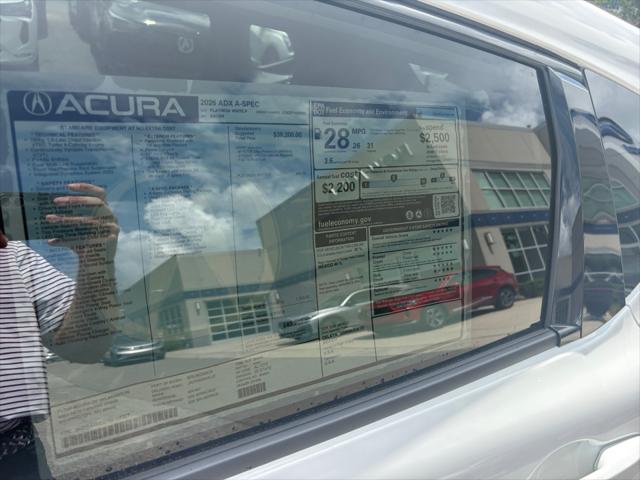 2026 Acura ADX A-Spec