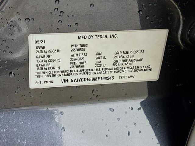 2021 Tesla Model Y Long Range Dual Motor All-Wheel Drive