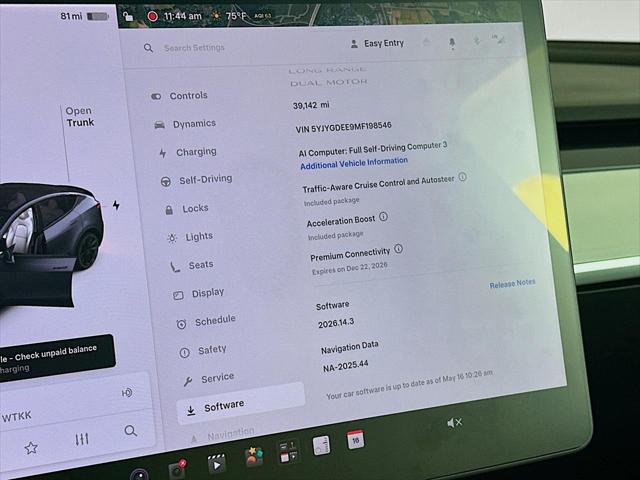 2021 Tesla Model Y Long Range Dual Motor All-Wheel Drive