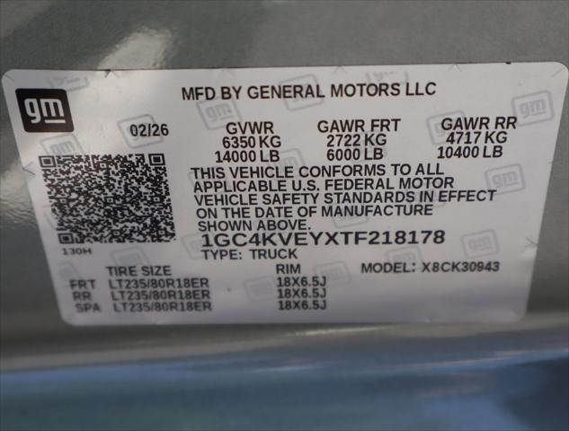2026 Chevrolet Silverado 3500HD Crew Cab, Long Bed, High Country Dual Rear Wheel, RWD