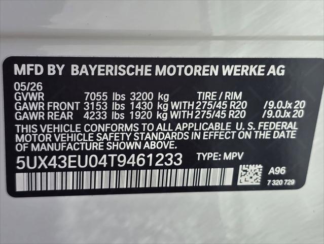 2026 BMW X5 xDrive50e