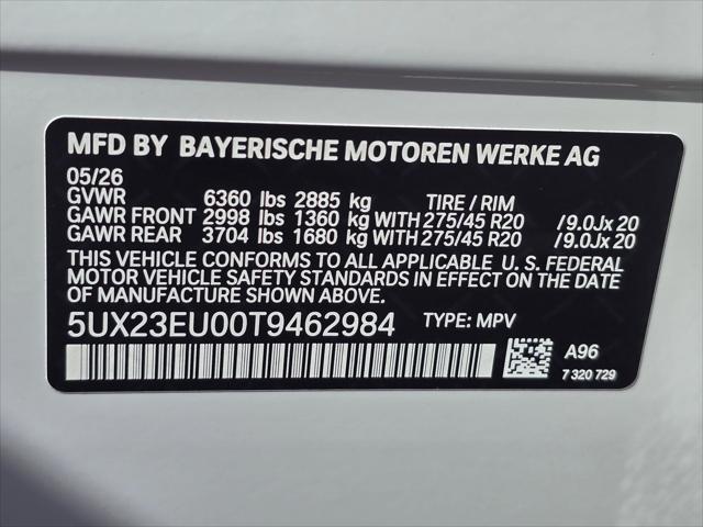 2026 BMW X5 xDrive40i