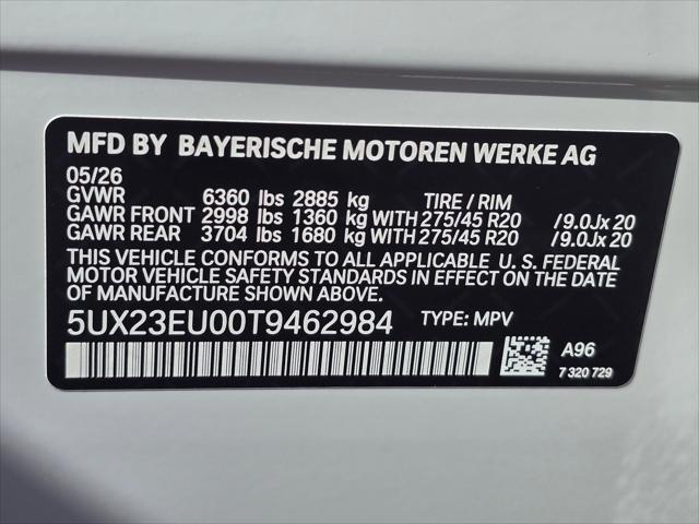2026 BMW X5 xDrive40i
