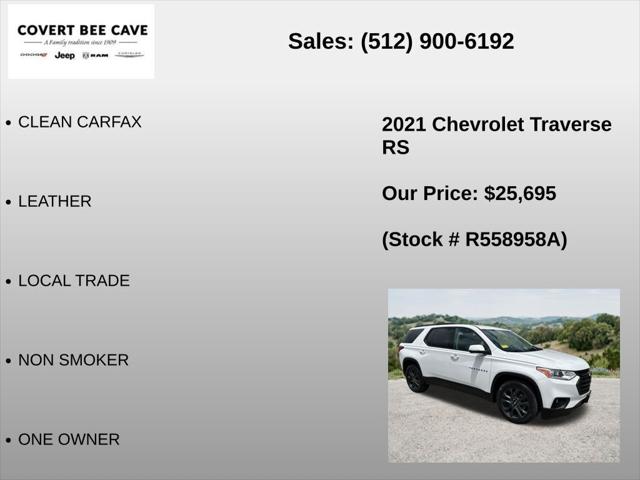 2021 Chevrolet Traverse FWD RS