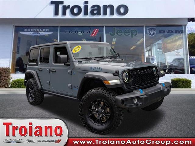2024 Jeep Wrangler 4xe Willys 4xe for sale in Colchester, CT