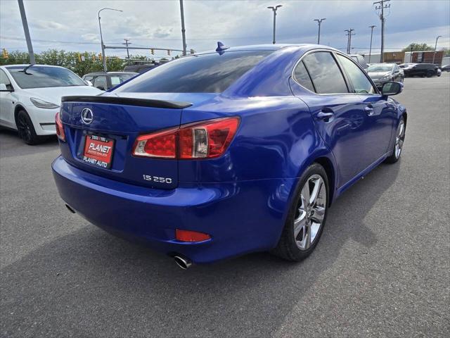 2012 Lexus IS 250 Base 4dr Sedan 6A