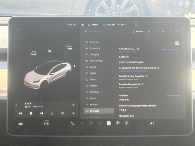 2021 Tesla Model 3 Standard Range Plus Rear-Wheel Drive