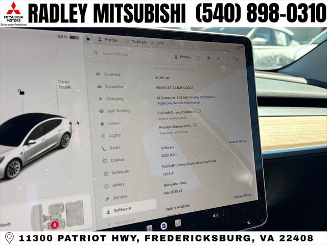 2021 Tesla Model 3 Standard Range Plus Rear-Wheel Drive