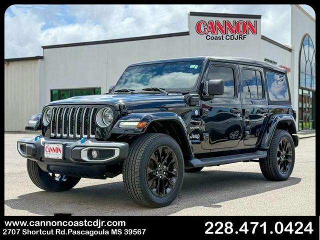2022 Jeep Wrangler 4xe Unlimited Sahara 4x4 for sale in Pascagoula, MS