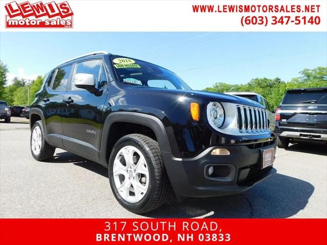 2018 Jeep Renegade Limited 4x4 for sale in Brentwood, NH