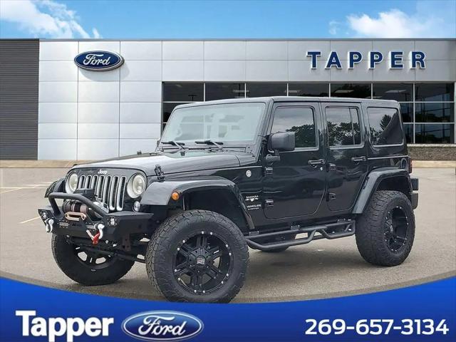 2016 Jeep Wrangler Unlimited Sahara for sale in Paw Paw, MI