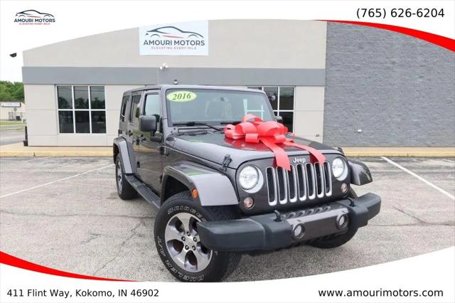 2016 Jeep Wrangler Unlimited Sahara for sale in Kokomo, IN