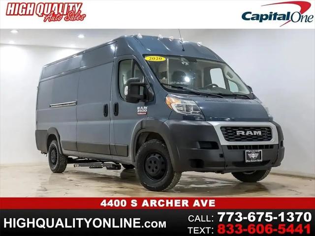 2020 Ram ProMaster Cargo Van High Roof 159" WB EXT for sale in Chicago, IL