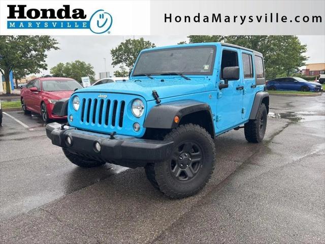 2018 Jeep Wrangler JK Unlimited Sport 4x4 for sale near Marysville, OH