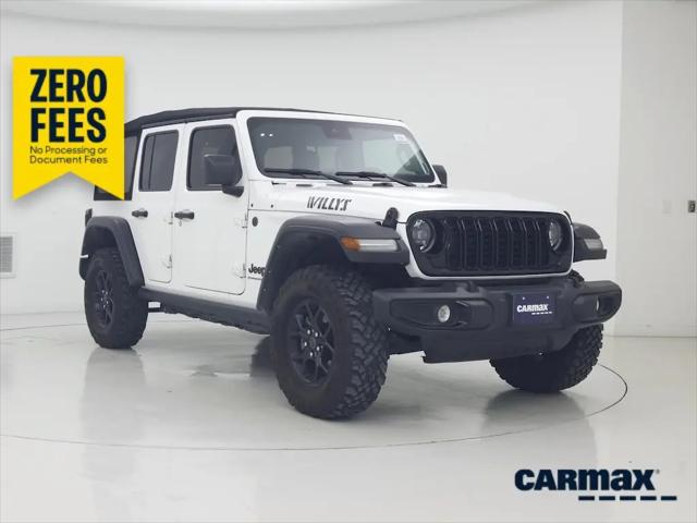 2024 Jeep Wrangler 4-Door Willys 4x4 for sale in Plano, TX
