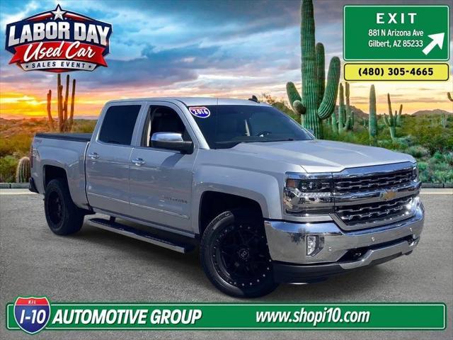 2016 Chevrolet Silverado 1500 LTZ for sale in Gilbert, AZ