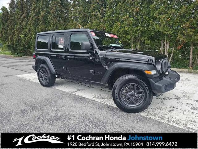 2024 Jeep Wrangler 4-Door Sport S 4x4 for sale in Johnstown, PA