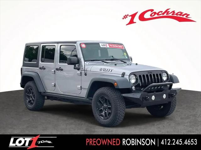 2018 Jeep Wrangler JK Unlimited Willy Wheeler W 4x4 for sale in Pittsburgh, PA