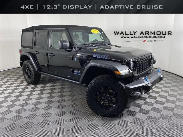 2024 Jeep Wrangler 4xe Willys 4xe for sale in Alliance, OH