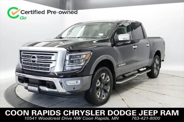 2024 Nissan Titan Crew Cab Platinum Reserve 4x4 for sale in Coon Rapids, MN