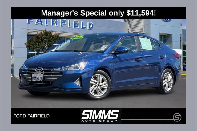 2020 Hyundai Elantra SEL for sale in Fairfield, CA
