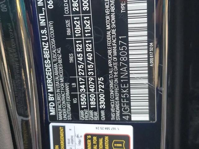 2022 Mercedes-Benz GLS GLS 450 4MATIC