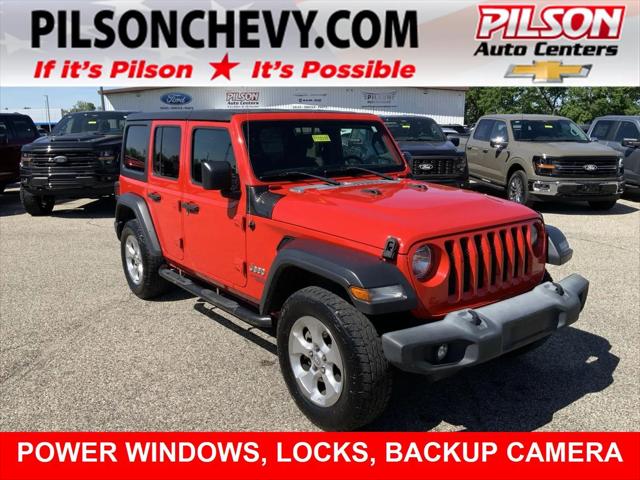 2019 Jeep Wrangler Unlimited Sport S 4x4 for sale in Clinton, IN