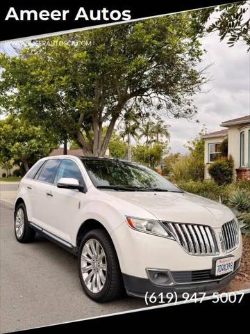 2013 Lincoln MKX AWD for sale in San Diego, CA