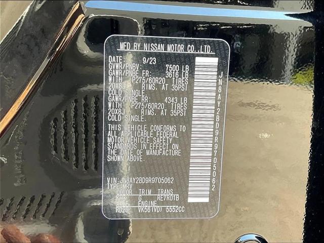 2024 Nissan Armada SL 4WD