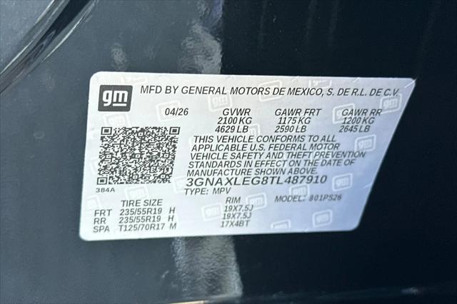 2026 Chevrolet Equinox FWD RS