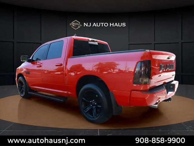 2017 Ram 1500 Night Crew Cab 4x4 5'7" Box