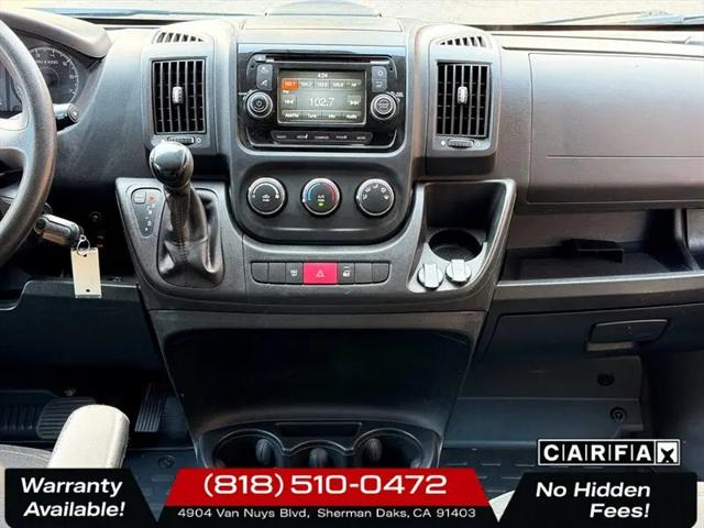 2015 Ram ProMaster Low Roof