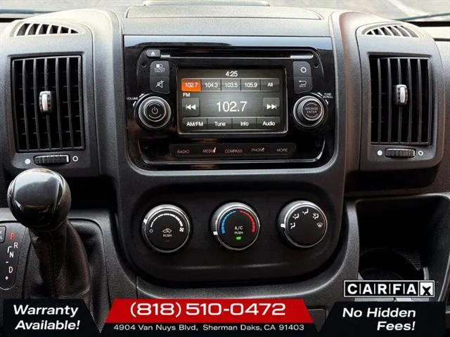 2015 Ram ProMaster Low Roof