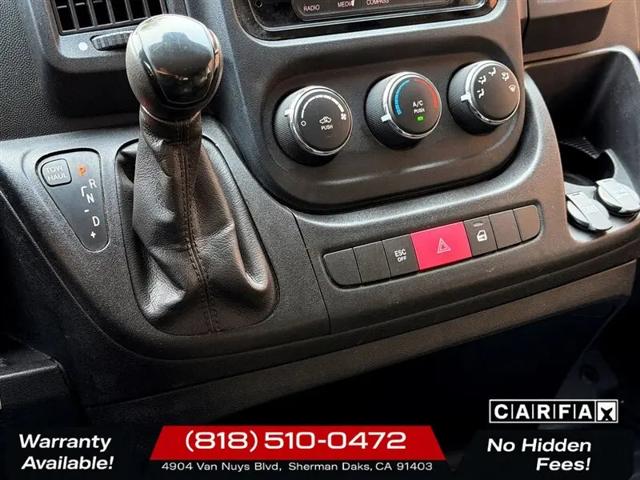 2015 Ram ProMaster Low Roof