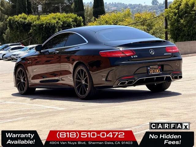 2016 Mercedes-Benz AMG S 63 4MATIC