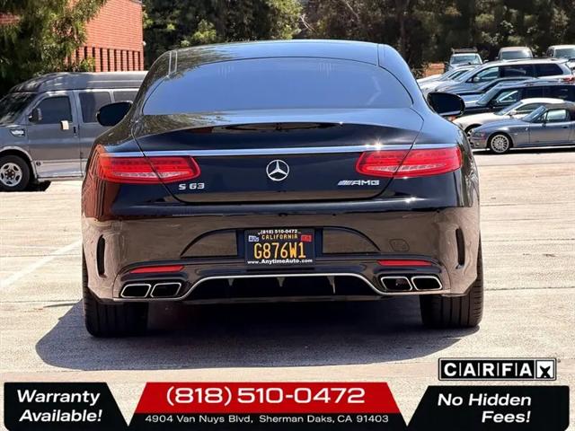 2016 Mercedes-Benz AMG S 63 4MATIC
