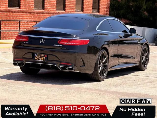 2016 Mercedes-Benz AMG S 63 4MATIC