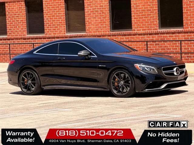 2016 Mercedes-Benz AMG S 63 4MATIC