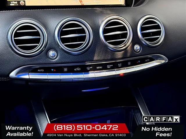 2016 Mercedes-Benz AMG S 63 4MATIC